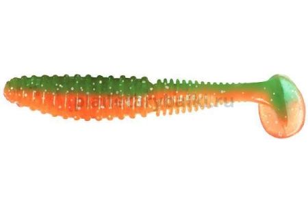 Виброхвост LureMax AYAME 5''/12,5см, Tomato Green 014, 5шт.