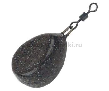 Грузило KORDA Flat Pear Swivel 3,0oz, 84гр.