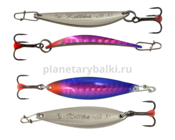 Блесна вертикальная ECOPRO Killka-S, 35мм, 3гр., цвет PPH