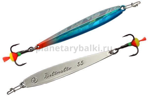 Блесна вертикальная ECOPRO Detonator 75мм, 9гр., цвет BIB