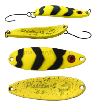 Блесна колеблющаяся LureMax Plankton-S, 40мм, 5гр., цвет 25
