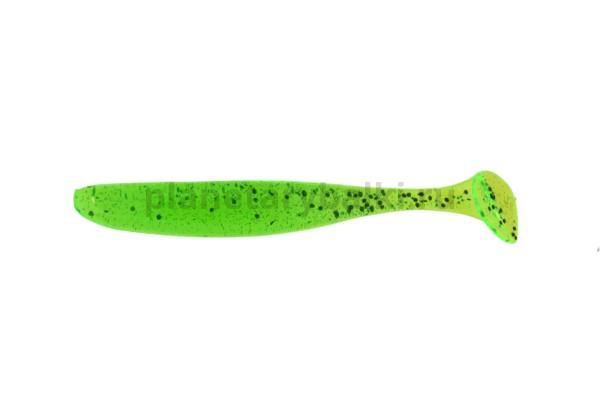 Виброхвост LureMax SLIM SHAD 4'' 10см, Lime pepper 05-002, 5шт.