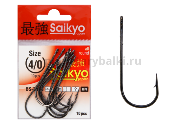 Крючки Saikyo BN BS-2313 №4/0, 10шт.