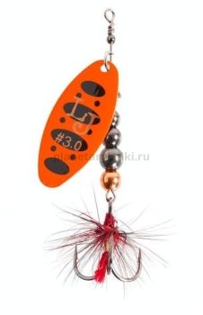 Блесна вращающаяся Lucky John SHELT BLADE №3, 12гр., цвет 011 в блистере