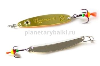 Блесна вертикальная ECOPRO Судачья с глазом 60мм, 10гр., цвет SG