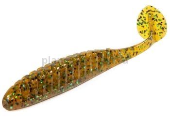 Виброхвосты съедобные Lucky John Pro Series RADIATOR 4.0in 10см, цвет PA19, 5шт.