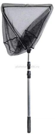 Подсачник складной Волжанка телескопический, леска 2.4м (замок металл)