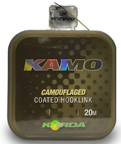 Поводковый материал KORDA Kamo Coated Hooklink 20м, 22,7кг, 50lb 