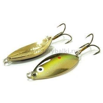 Блесна колеблющаяся Mister Cro КРОКОДИЛ 60мм, 17гр., цвет S/G