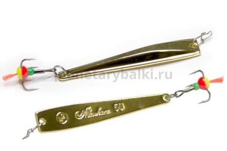 Блесна вертикальная ECOPRO Alaskan 80мм, 15,5гр., цвет G