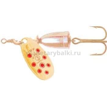 Блесна вращающаяся Lukris VLASON Lun №5, 14гр., цвет OR