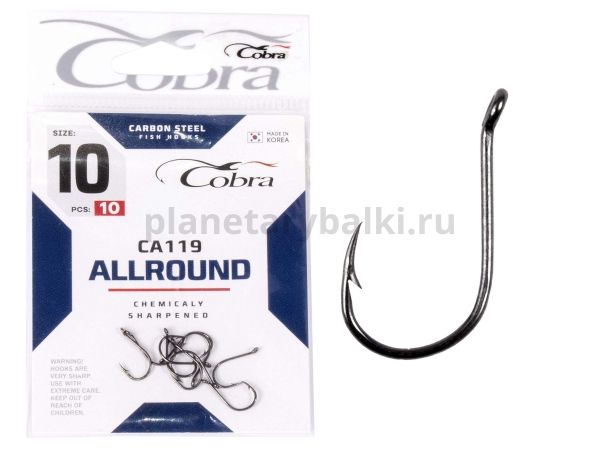 Крючки Cobra Allround HINNU CA119 №10, 10шт. для рыбалки, Крючки Cobra Allround HINNU CA119 №10, 10шт. отзывы, Крючки Cobra Allround HINNU CA119 №10, 10шт. купить, Крючки Cobra Allround HINNU CA119 №10, 10шт. купить в интернет магазине, Крючки Cobra Allround HINNU CA119 №10, 10шт. выбрать, Крючки Cobra Allround HINNU CA119 №10, 10шт. обзор, Крючки Cobra Allround HINNU CA119 №10, 10шт. купить в розничном магазине