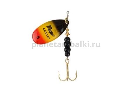 Блесна вращающаяся Mepps AGLIA FLUO 5. 13гр., цвет Furia