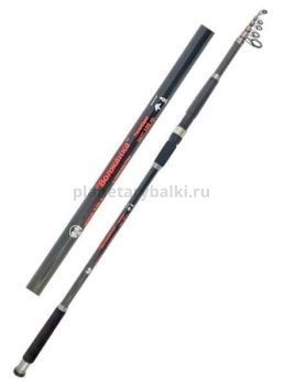 Удилище карповое телескопическое Волжанка 3.9м, тест до 100гр., 7 секций (IM6)