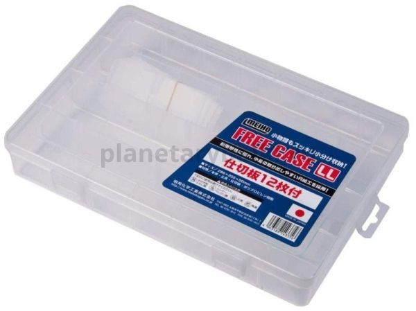 Коробка рыболовная Meiho FREE CASE LL 28,6х20,5х5см