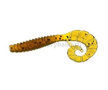Твистер FLAGMAN TT-Grub 2,5'' 6,2см, #120 Green Pumpkin, 6шт.