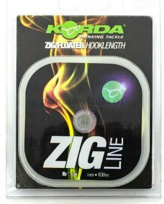 Леска Korda Zig Line 100м, 0,25мм, 4,1кг, 9lb