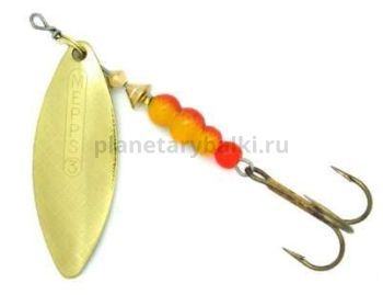 Блесна вращающаяся MEPPS Aglia Longue №3, 11,5гр., цвет OR