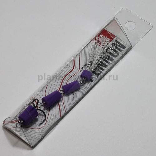 Приманка джиговая Lucky John PENNON 25 цвет фиолетовый, в блистере