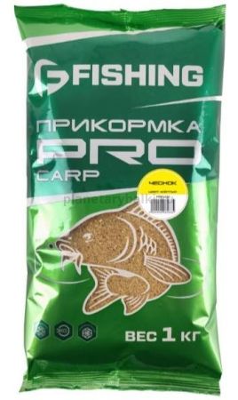 Прикормка для рыбы F-FISHING PRO Carp Чеснок 1кг (15)
