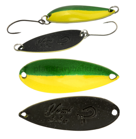 Блесна колеблющаяся LureMax Yumi 34мм, 3,3гр., цвет 004