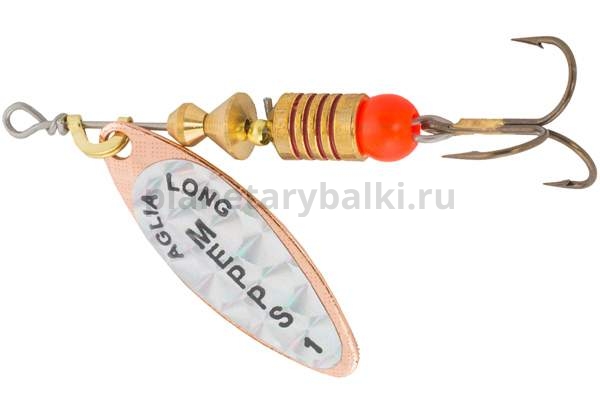 Блесна вращающаяся Mepps AGLIA LONG RAINBO 1, 4,5гр., цвет Copper