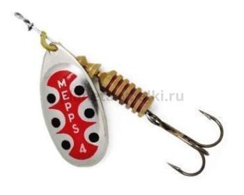 Блесна вращающаяся MEPPS Aglia TW №2, 4,5гр., цвет AG