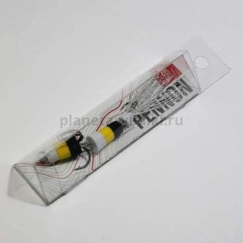 Приманка джиговая Lucky John PENNON 12 бел./жел./чер. в блистере