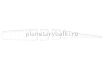 Приманка силиконовая LureMax STITCH STICK 2,5'' 6,25см, White 015, 10шт.