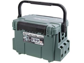 Ящик рыболовный Meiho BUCKET MOUTH BM-7000 Green 475x335x320
