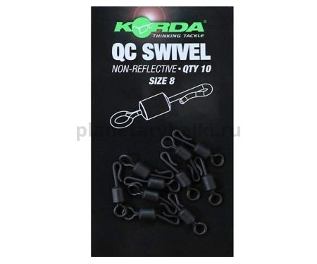 Вертлюг с быстросъемом KORDA Kwick Change Swivel №8 для рыбалки, Вертлюг с быстросъемом KORDA Kwick Change Swivel №8 отзывы, Вертлюг с быстросъемом KORDA Kwick Change Swivel №8 купить, Вертлюг с быстросъемом KORDA Kwick Change Swivel №8 купить в интернет магазине, Вертлюг с быстросъемом KORDA Kwick Change Swivel №8 выбрать, Вертлюг с быстросъемом KORDA Kwick Change Swivel №8 обзор, Вертлюг с быстросъемом KORDA Kwick Change Swivel №8 купить в розничном магазине