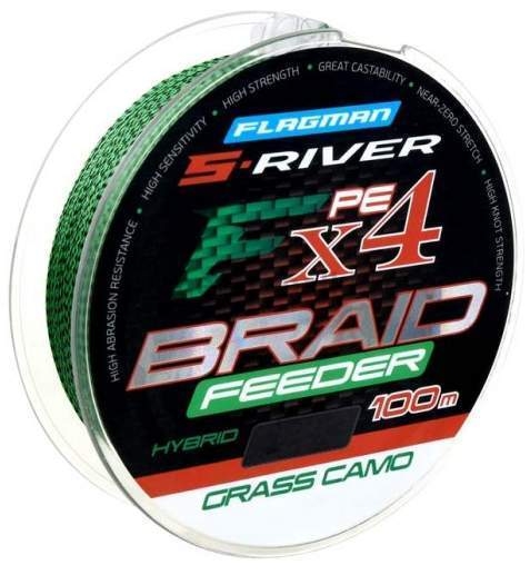Шнур плетеный FLAGMAN S-River Braid PE Hybrid F4 Feeder Grass Camo 100м, 0,12мм, 7кг для рыбалки, Шнур плетеный FLAGMAN S-River Braid PE Hybrid F4 Feeder Grass Camo 100м, 0,12мм, 7кг отзывы, Шнур плетеный FLAGMAN S-River Braid PE Hybrid F4 Feeder Grass Camo 100м, 0,12мм, 7кг купить, Шнур плетеный FLAGMAN S-River Braid PE Hybrid F4 Feeder Grass Camo 100м, 0,12мм, 7кг купить в интернет магазине, Шнур плетеный FLAGMAN S-River Braid PE Hybrid F4 Feeder Grass Camo 100м, 0,12мм, 7кг выбрать, Шнур плетеный FLAGMAN S-River Braid PE Hybrid F4 Feeder Grass Camo 100м, 0,12мм, 7кг обзор, Шнур плетеный FLAGMAN S-River Braid PE Hybrid F4 Feeder Grass Camo 100м, 0,12мм, 7кг купить в розничном магазине