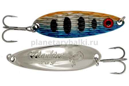 Блесна колеблющаяся LureMax Plankton 68мм, 22гр., цвет 42, Red eye