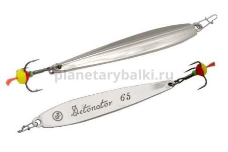 Блесна вертикальная ECOPRO Detonator 85мм, 11гр., цвет S