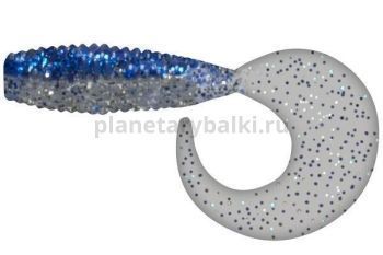 Твистер LureMax TEASER 2'' 5см, Smoke Blue 013, 10шт.