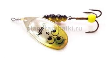Блесна вращающаяся MEPPS Aglia-E-Brite №2, 4,5гр., chartreuse