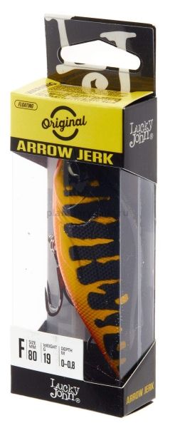 Воблер плавающий Lucky John Original ARROW JERK F 80мм, 19гр., 0,8м, цвет 035 для рыбалки, Воблер плавающий Lucky John Original ARROW JERK F 80мм, 19гр., 0,8м, цвет 035 отзывы, Воблер плавающий Lucky John Original ARROW JERK F 80мм, 19гр., 0,8м, цвет 035 купить, Воблер плавающий Lucky John Original ARROW JERK F 80мм, 19гр., 0,8м, цвет 035 купить в интернет магазине, Воблер плавающий Lucky John Original ARROW JERK F 80мм, 19гр., 0,8м, цвет 035 выбрать, Воблер плавающий Lucky John Original ARROW JERK F 80мм, 19гр., 0,8м, цвет 035 обзор, Воблер плавающий Lucky John Original ARROW JERK F 80мм, 19гр., 0,8м, цвет 035 купить в розничном магазине