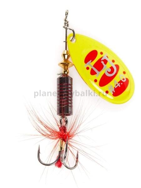 Блесна вращающаяся Lucky John BONNIE BLADE №4, 10.3гр., цвет 010 в блистере