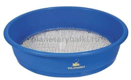 Сито пластиковое "Волжанка" для прикормки на ведро 25л, ячейка 2мм
