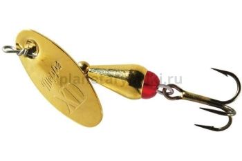 Блесна вращающаяся Mepps XD №0, 2,5гр., цвет Gold/Gold