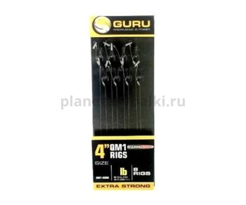 Готовые поводки Guru QM1 Speed Stop Ready Rigs 4" №14, 0,22мм, 10см, 8шт.