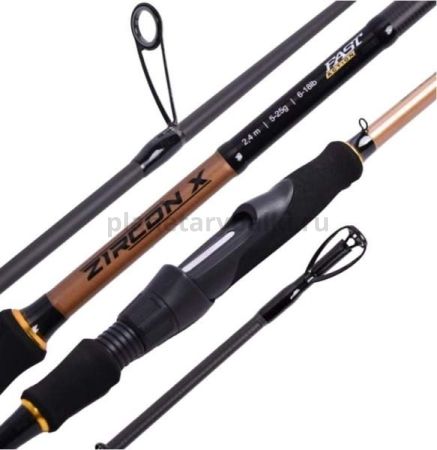 Спиннинг Maximus ZIRCON-X 24MH 2,4м, тест 15-40гр.