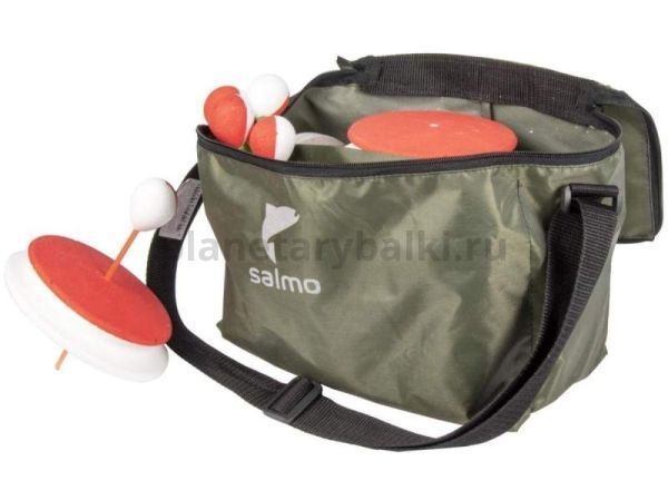 Кружки в сумке SALMO диаметр 18см, 350гр., набор 10шт.