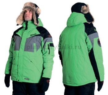 Куртка зимняя Alaskan DAKOTA зеленая, размер XXXL