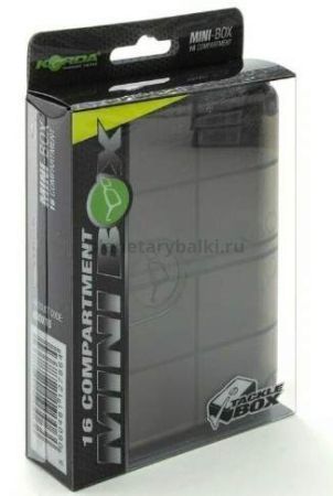 Коробка Korda Mini Box маленькая 16 отделений, 10x8x2,5см