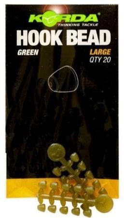 Стопор для крючка KORDA Hook Bead размер L, 20шт.