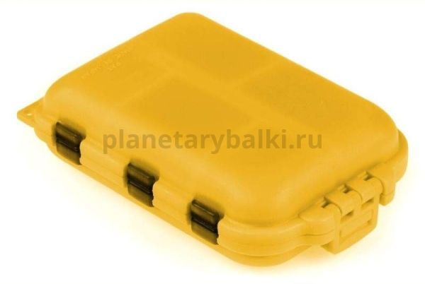 Коробка рыболовная Meiho FB-10 FLY BOX Yellow 9,7х6,5х3см