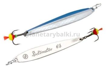 Блесна вертикальная ECOPRO Detonator 65мм, 7гр., цвет BUS
