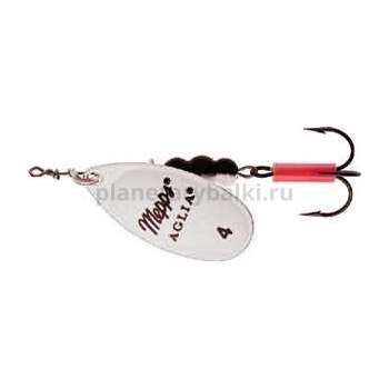 Блесна вращающаяся Mepps AGLIA FLUO №4, 9гр., цвет Phosphor