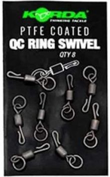 KORDA Вертлюг быстросъемный с кольцом PTFE QC Ring Swivel №11